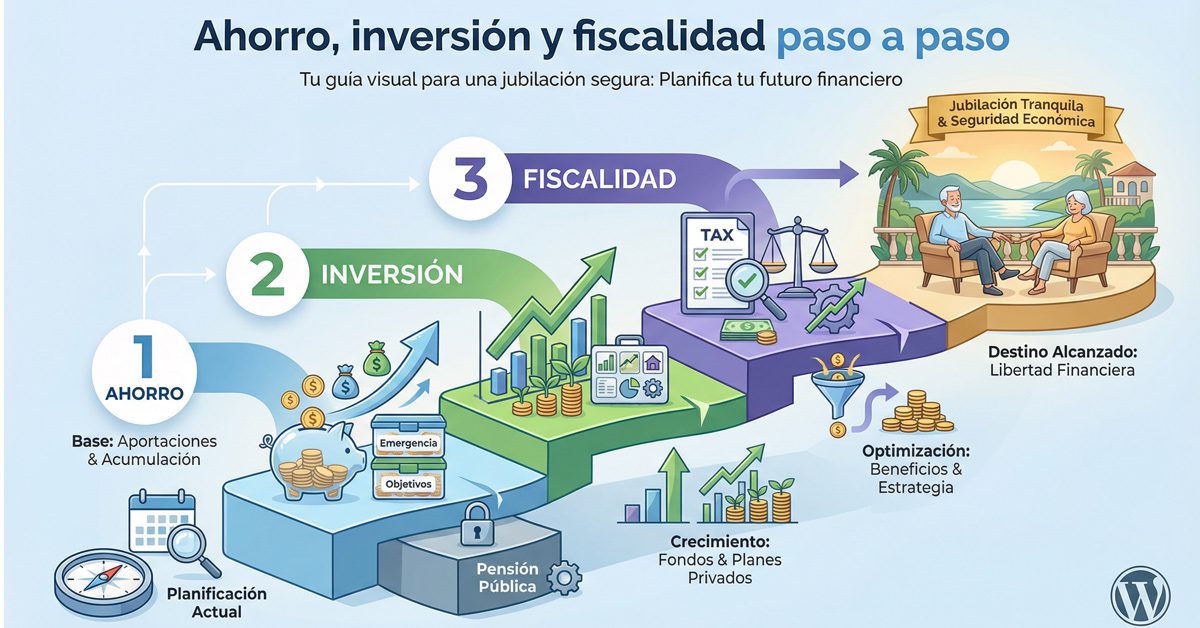 Ahorro, inversión y fiscalidad paso a paso